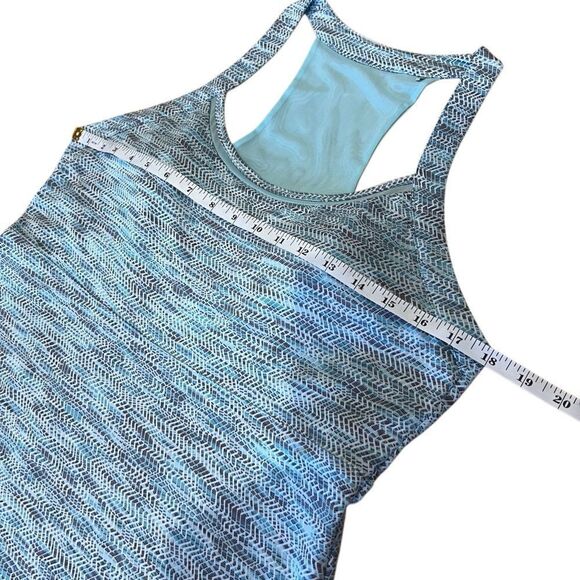 MPG Mondetta Performance Gear Travel Athletic Sundress Size Large Blue - Picture 13 of 16